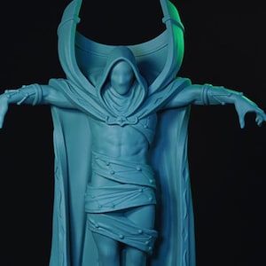 Faceless Wizard | Tabletop Gaming Miniature | TPKLab