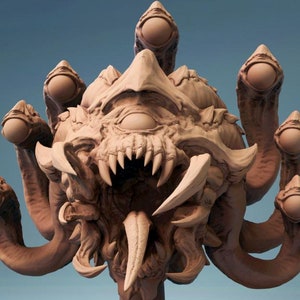 Beholder Eye Monster | TABLETOP SCALE | TTRPG Dragon Miniature | Rescale Miniatures