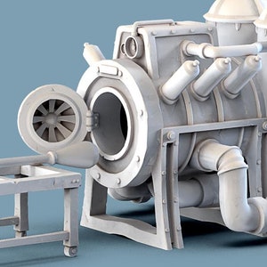 Glassblower Npc Set | Tabletop Scale | D&D Ttrpg Miniature | Stl Miniatures