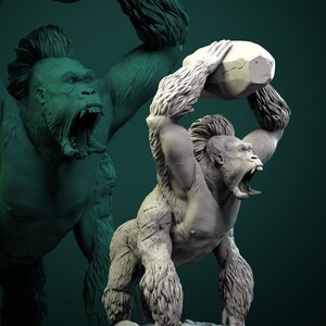 Crushing Monkey Boss | TABLETOP SCALE | TTRPG Miniature | White Werewolf Tavern