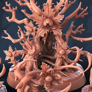 Dark Roots Monster | Tabletop Scale | D&D Ttrpg Miniature | Stl Miniatures