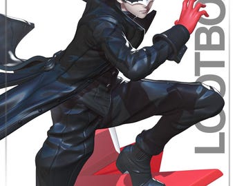 Phantom Thief | Resin Garage Kit Figure Game Fan Art | Nomnom Figures | 3D Print