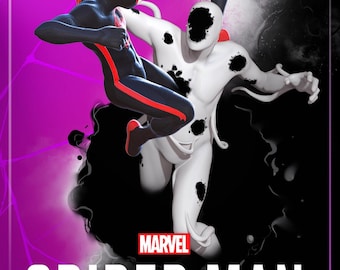 Figura de resina para kit de garaje de villano de Spider-Man / Fan art de películas y cómics / Figuras Nomnom / Impresión 3D