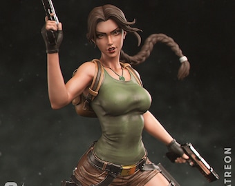 1:12 Ruins Explorer Heroine | 3D Printed Resin Garage Kit Figure | CA 3D Studios | 3D Print