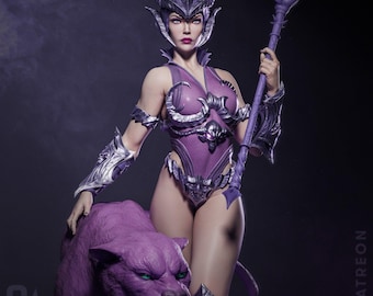 1:12 Mistress of the Hidden Arts | 3D Printed Resin Garage Kit Figure | CA 3D Studios | 3D Print