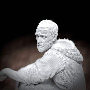 Thon Potts, Male Prisoner | Tabletop or Display Scale | TTRPG D&D Miniature | Cripta Studios | 3D Print