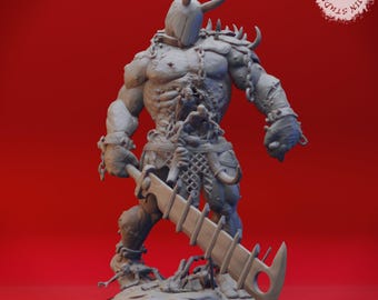 Grave Titan | D&D Tabletop Gaming Monster Miniature | Yasashii Kyojin Studio