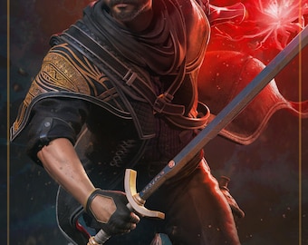 The Last Warden | Resin Garage Kit Figure Game Fan Art | Nomnom Figures | 3D Print