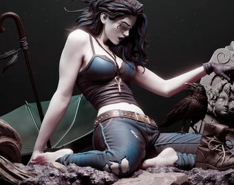 1:12 Death Personified | 3D Printed Resin Garage Kit Figure | CA 3D Studios | 3D Print