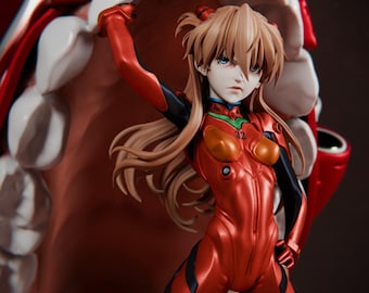 1:12 Red Headed Mech Pilot | Resin Garage Kit Sculpture Anime Video Game Fan Art Statue | CA 3D Studios | 3D Print