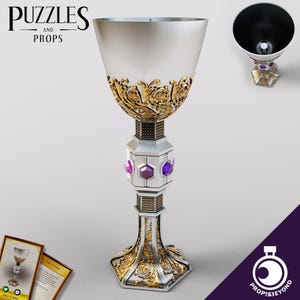 Chalice of Poison | DnD TTRPG LARP Gaming Prop | Puzzles & Props | 3D Print