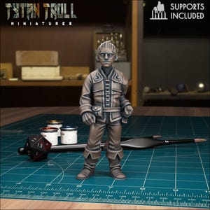 CoS Benjamin Blackdraw | D&D TTRPG Mini | TytanTroll Miniatures