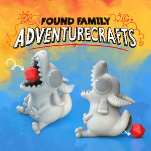 Hungry Kobold, Dice Roller or Stuff Holder | D&D Tabletop Gaming Game Accessory | Found Family Adventurecrafts