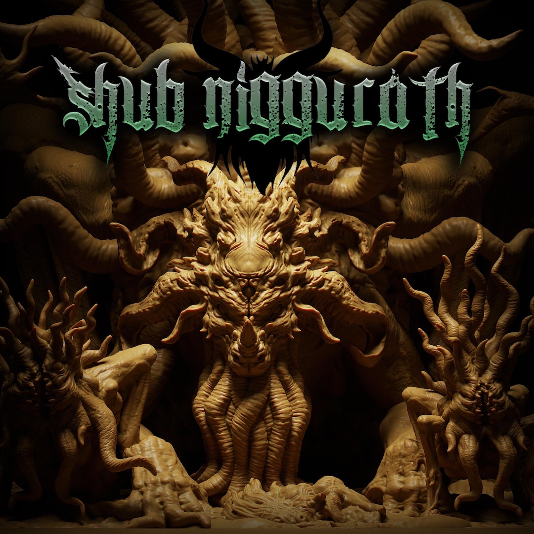 Shub-niggurath, the Black Goat of the Woods and Thousand Young