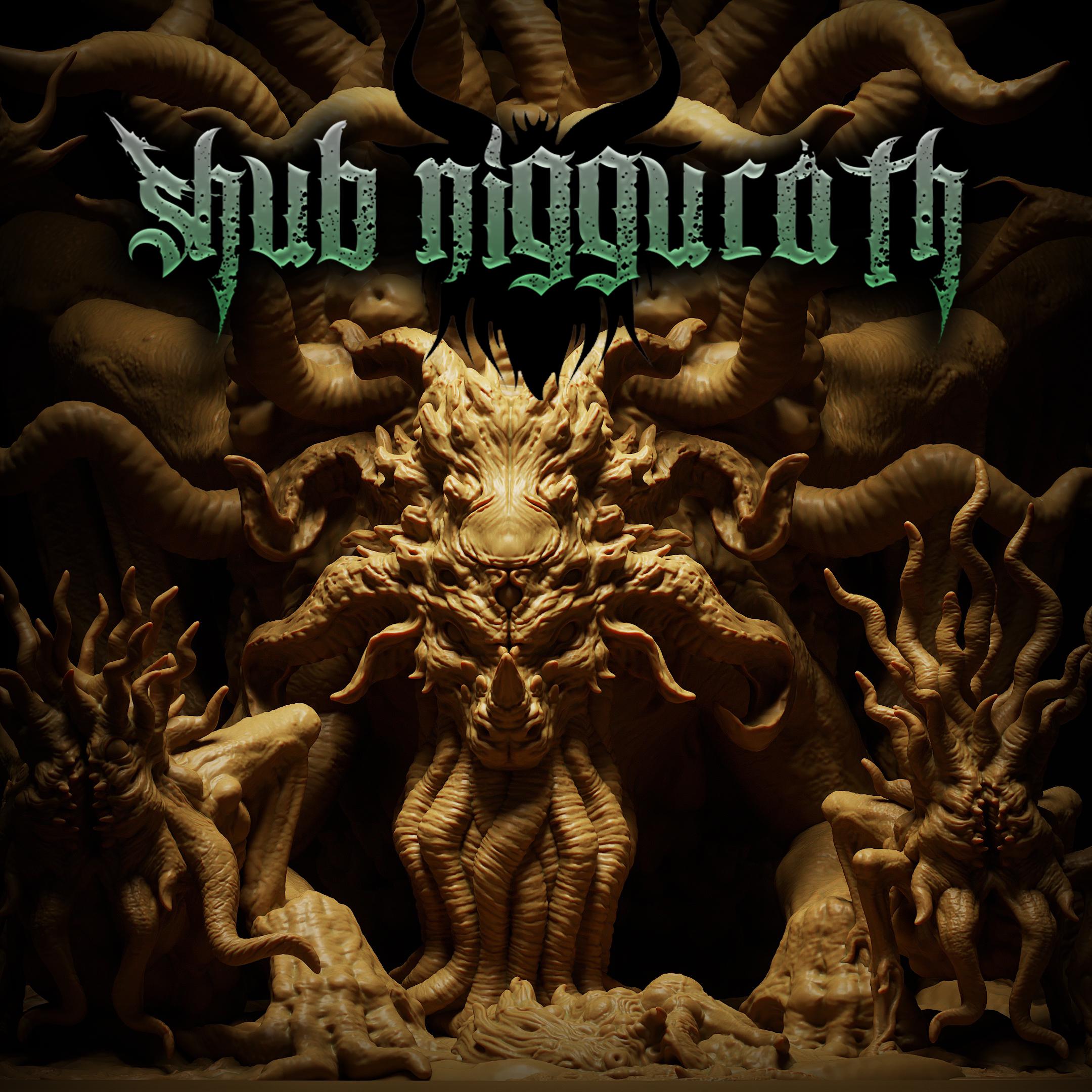 Shub-niggurath, the Black Goat of the Woods and Thousand Young
