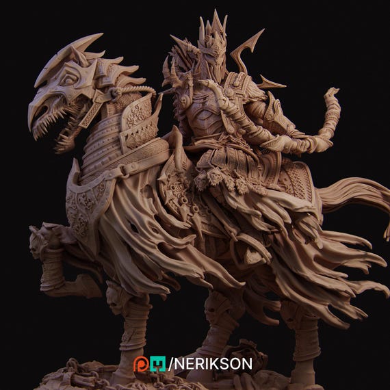 Four Horsemen, Conquest | Garage Resin Kit Statue | D&D TTRPG
