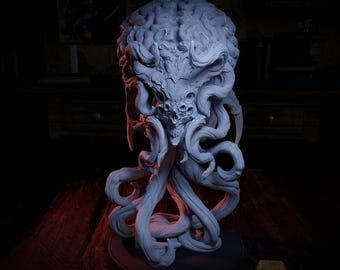 Elder Brain, Lovecraftian Monster | TABLETOP SCALE | TTRPG Miniature | Cripta Studios | 3D Print