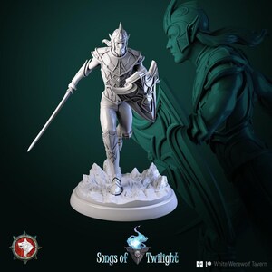 Drow Warriors | TABLETOP SCALE | TTRPG Miniature | White Werewolf Tavern | 3D Print