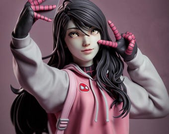 1:12 Spidergirl | 3D Printed Resin Garage Kit Figure | CA 3D Studios | 3D Print