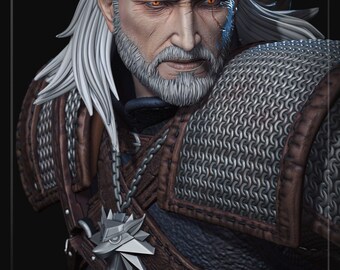 Butcher of Blaviken | Resin Garage Kit Figure Book Video Game Fan Art | Nomnom Figures | 3D Print