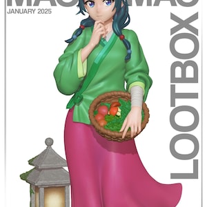 Young Herbalist | Resin Garage Kit Figure Anime Manga Fan Art | Nomnom Figures