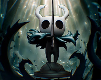 Hollow Knight | Resin Garage Kit Figure Fan Art Statue | Bulkamancer Sculpts | 3D Print