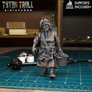 CoS Bella Sunbane | D&D TTRPG Mini | TytanTroll Miniatures