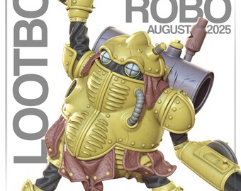 Iron Sentinel | Resin Garage Kit Figure Game Fan Art | Nomnom Figures | 3D Print