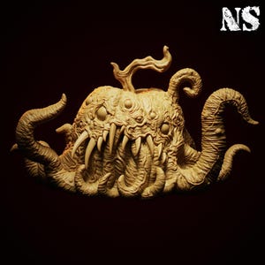 Eldritch Pumpkin, Jack-o-Lantern Monster | Lovecraft, Elder God | D&D Cosmic Horror Fantasy | NS Miniatures | 3D Print