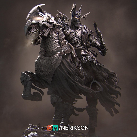 Four Horsemen, Conquest | Garage Resin Kit Statue | D&D TTRPG