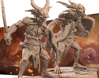Fallen Imp | D&D TTRPG Miniature | Bite the Bullet | 3D Print