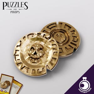 Orc Coin | DnD TTRPG LARP Gaming Prop | Puzzles & Props | 3D Print