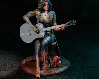 1:12 Roadside Melody | 3D Printed Resin Garage Kit Figure | CA 3D Studios | 3D Print