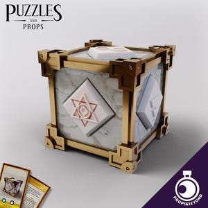Cube of Force | DnD TTRPG LARP Gaming Prop | Puzzles & Props | 3D Print