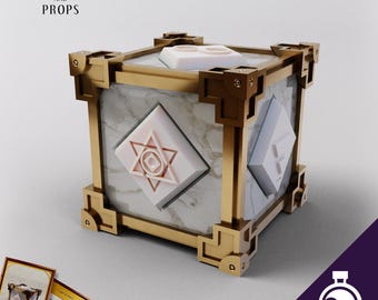 Cube of Force | DnD TTRPG LARP Gaming Prop | Puzzles & Props | 3D Print