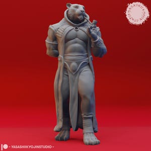 Rakshasa | Tabletop Scale | D&D Ttrpg Monster Miniature | Yasashii Kyojin Studio | 3D Print