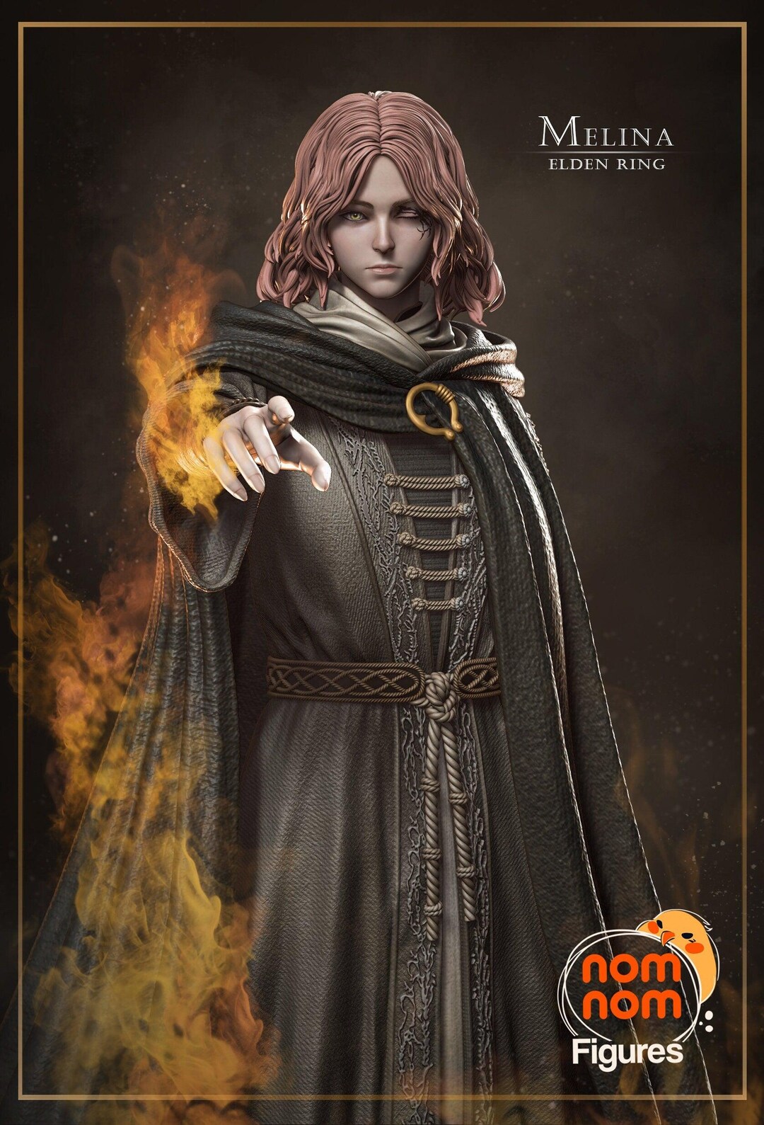 Spectral Maiden | Resin Garage Kit Figure Game Fan Art | Nomnom