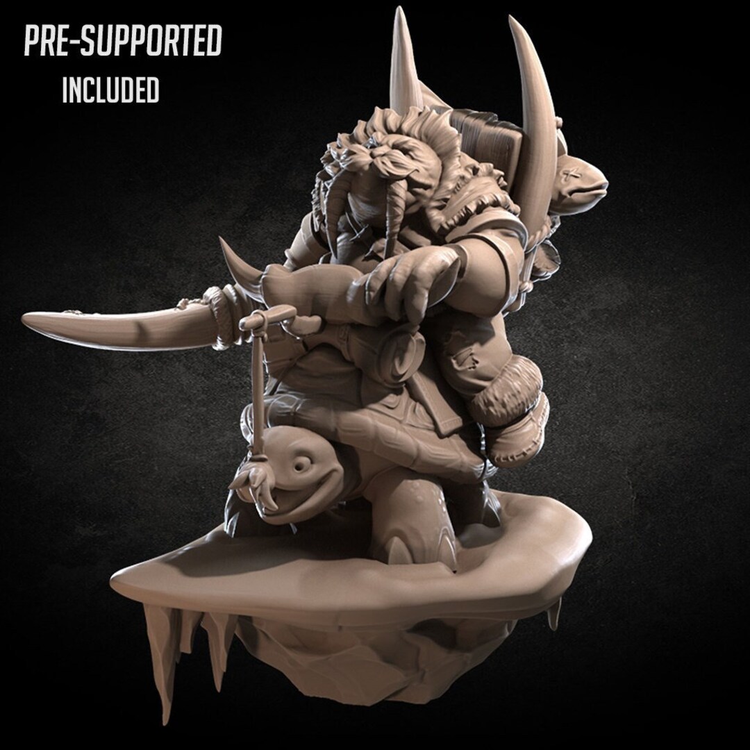 Walrus Warrior | Tabletop Scale | D&D Ttrpg Miniature | Bite the Bullet ...