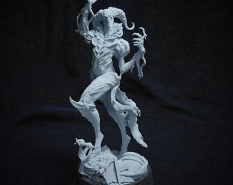 The Shatterer, Boss Monster Devil Jester | Tabletop or Display Scale | TTRPG Miniature | Cripta Studios | 3D Print