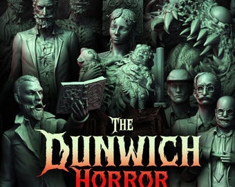The Dunwich Horror Collection | Lovecraft, Elder God | D&D Cosmic Horror Fantasy | NS Miniatures