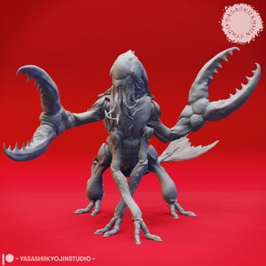 Chuul | D&D TTRPG Monster Miniature | Yasashii Kyojin Studio