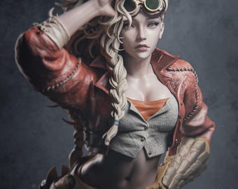 1:12 Warden of the Workshop | 3D Printed Resin Garage Kit Figure | CA 3D Studios | 3D Print
