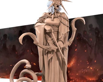 Exxotic Bullet Souls Dark Sun | Pinup SFW NSFW Model Miniature | Bite the Bullet | 3D Print