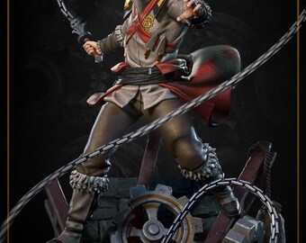 Vampire Hunter | Resin Garage Kit Figure Show Fan Art | Nomnom Figures | 3D Print