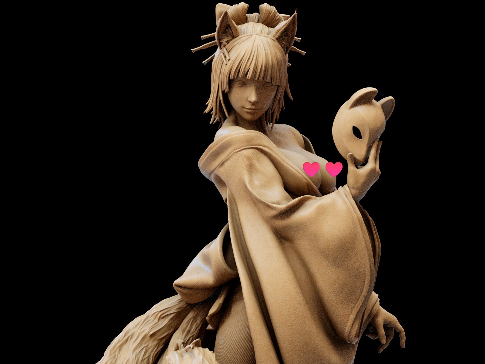 天照大神レジンガレージキット、太陽の女神神話像、CA 3D Studios