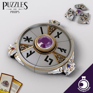 Amulet of Arcane Reserve | TTRPG LARP Gaming Prop | Puzzles & Props | 3D Print
