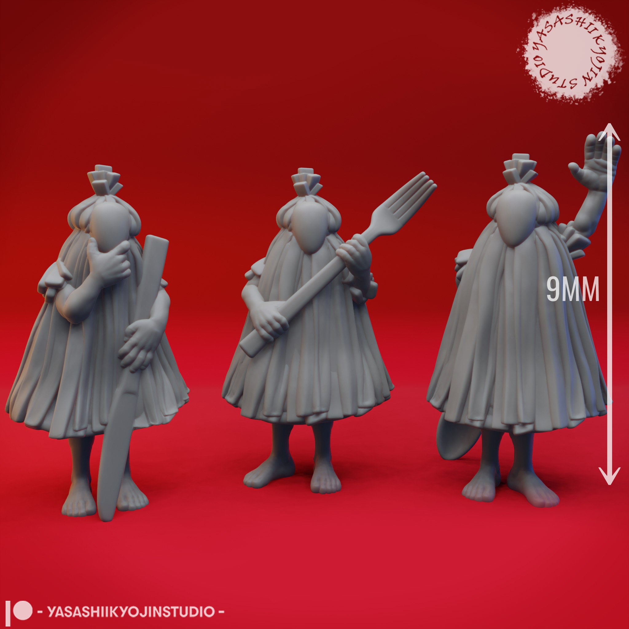 Chwingaa Conjunto Chwinga / ESCALA DE MESA / TTRPG Monster Miniature / Yasashii ...