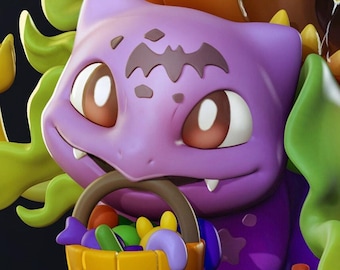 Trick-or-Treater | Resin Garage Kit Figure Anime Game Fan Art | Nomnom Figures | 3D Print
