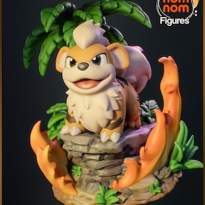 Fiery Pupper | Resin Garage Kit Figure Anime Game Fan Art | Nomnom Figures