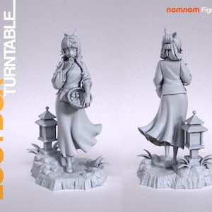 Young Herbalist | Resin Garage Kit Figure Anime Manga Fan Art | Nomnom Figures